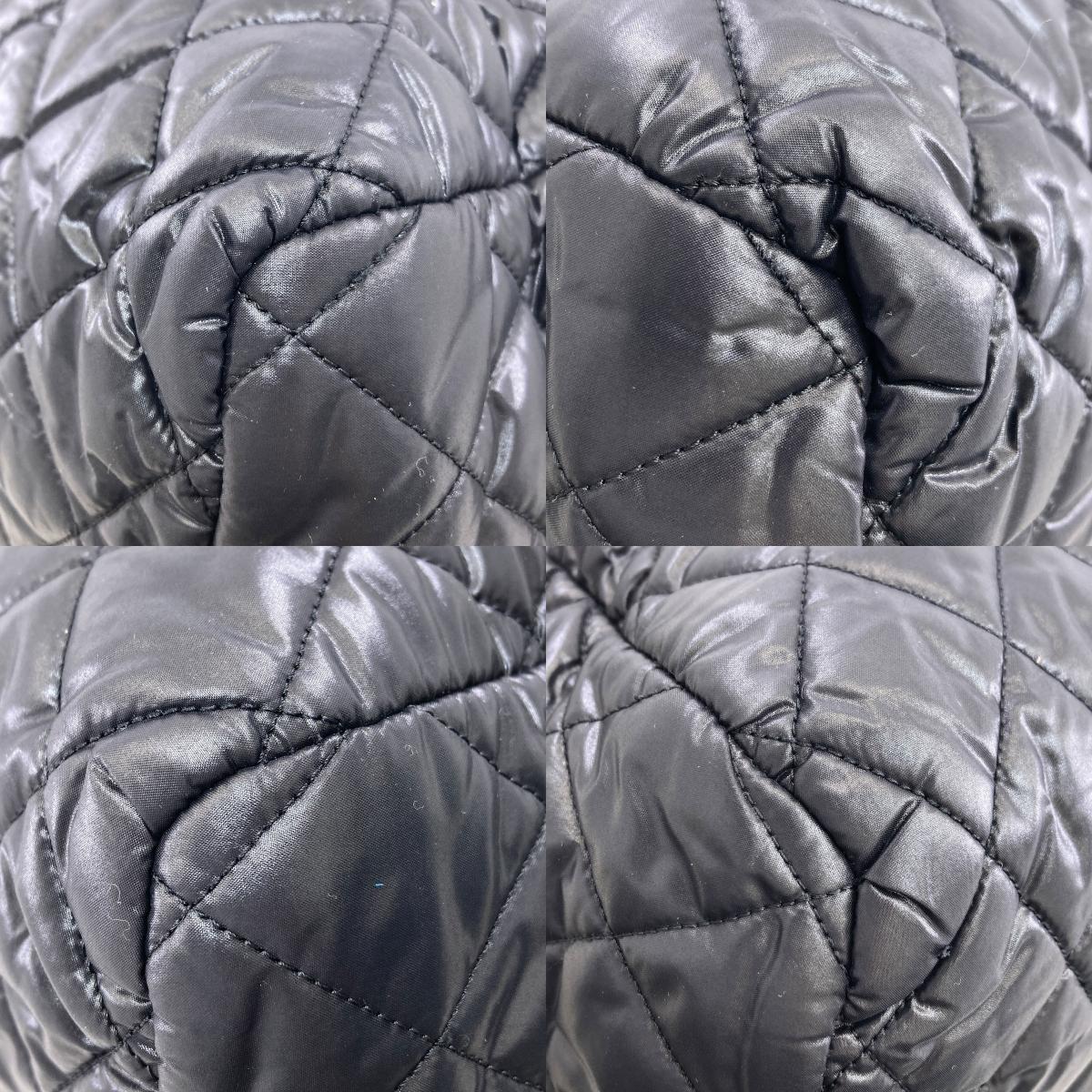 CHANEL Cocoko Koon SilverHardware Boston bag Nylon Ladies [Used]