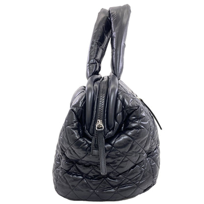CHANEL Cocoko Koon SilverHardware Boston bag Nylon Ladies [Used]