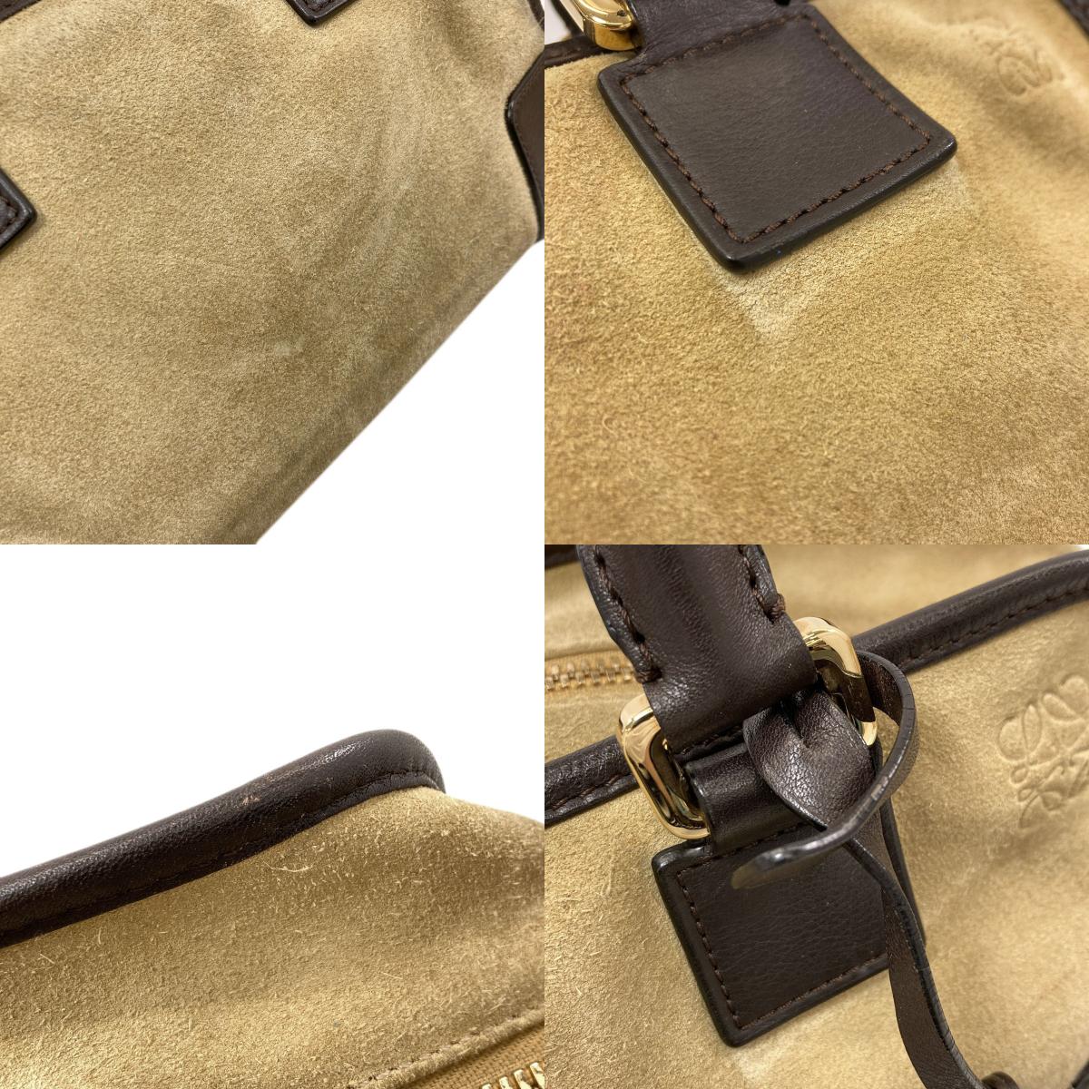 LOEWE Amazona 2WAY Handbag Suede Ladies [Used]