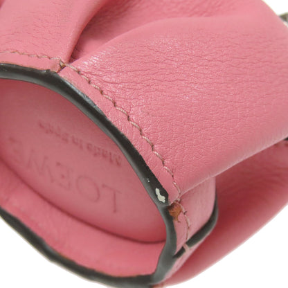 LOEWE Elephant motif key ring Leather Ladies [Used]