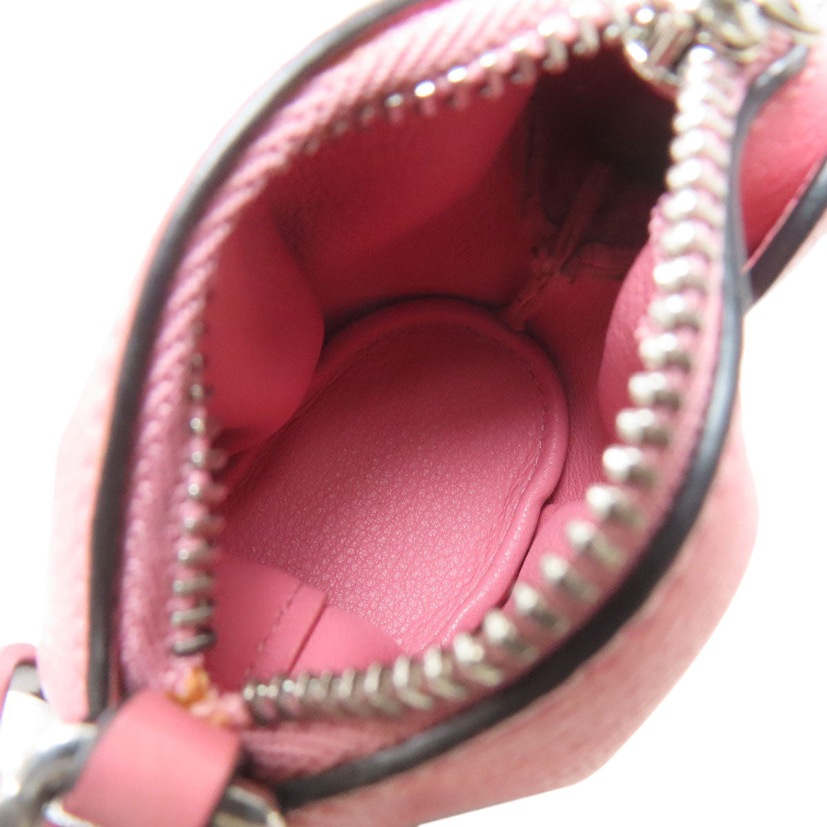 LOEWE Elephant motif key ring Leather Ladies [Used]