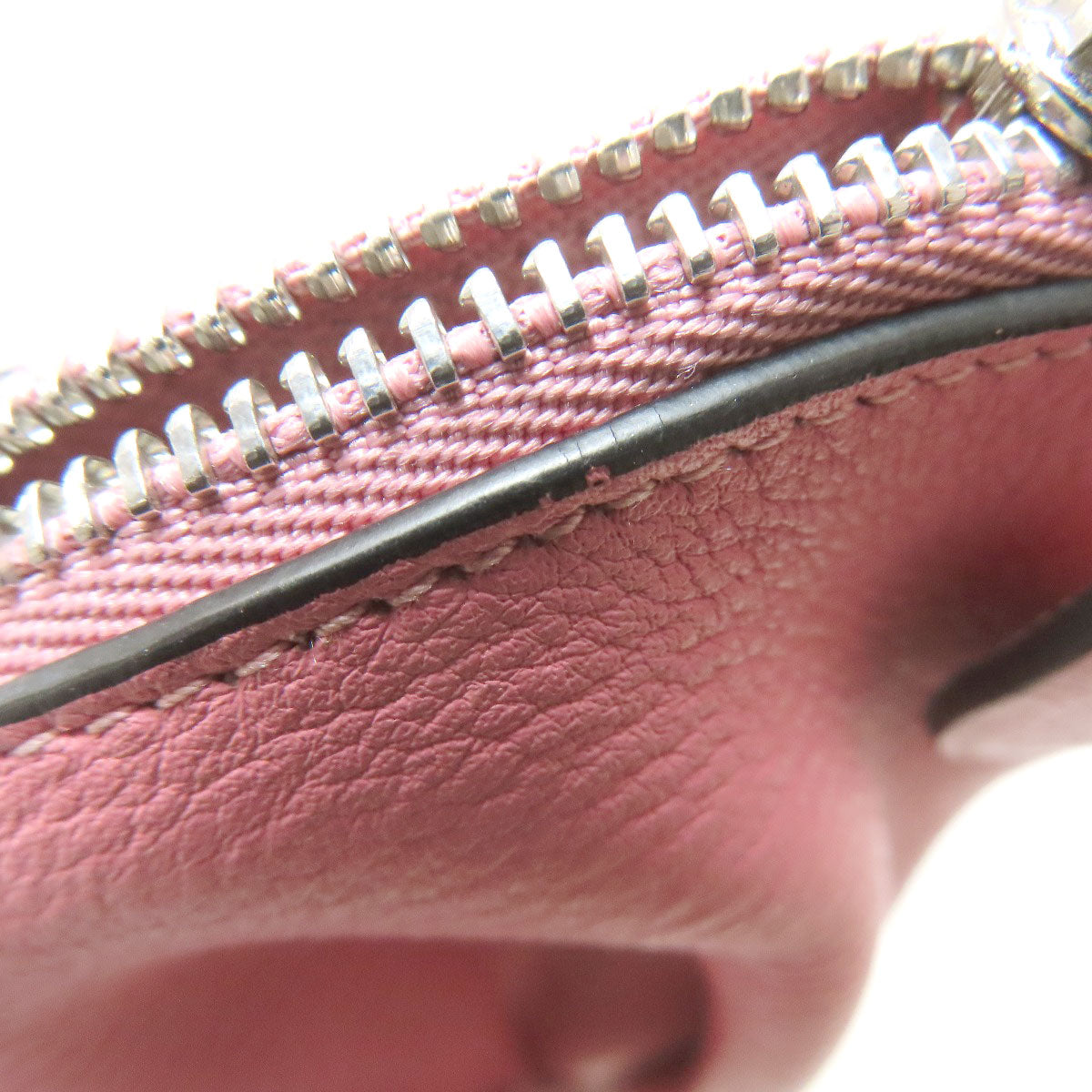 LOEWE Elephant motif key ring Leather Ladies [Used]
