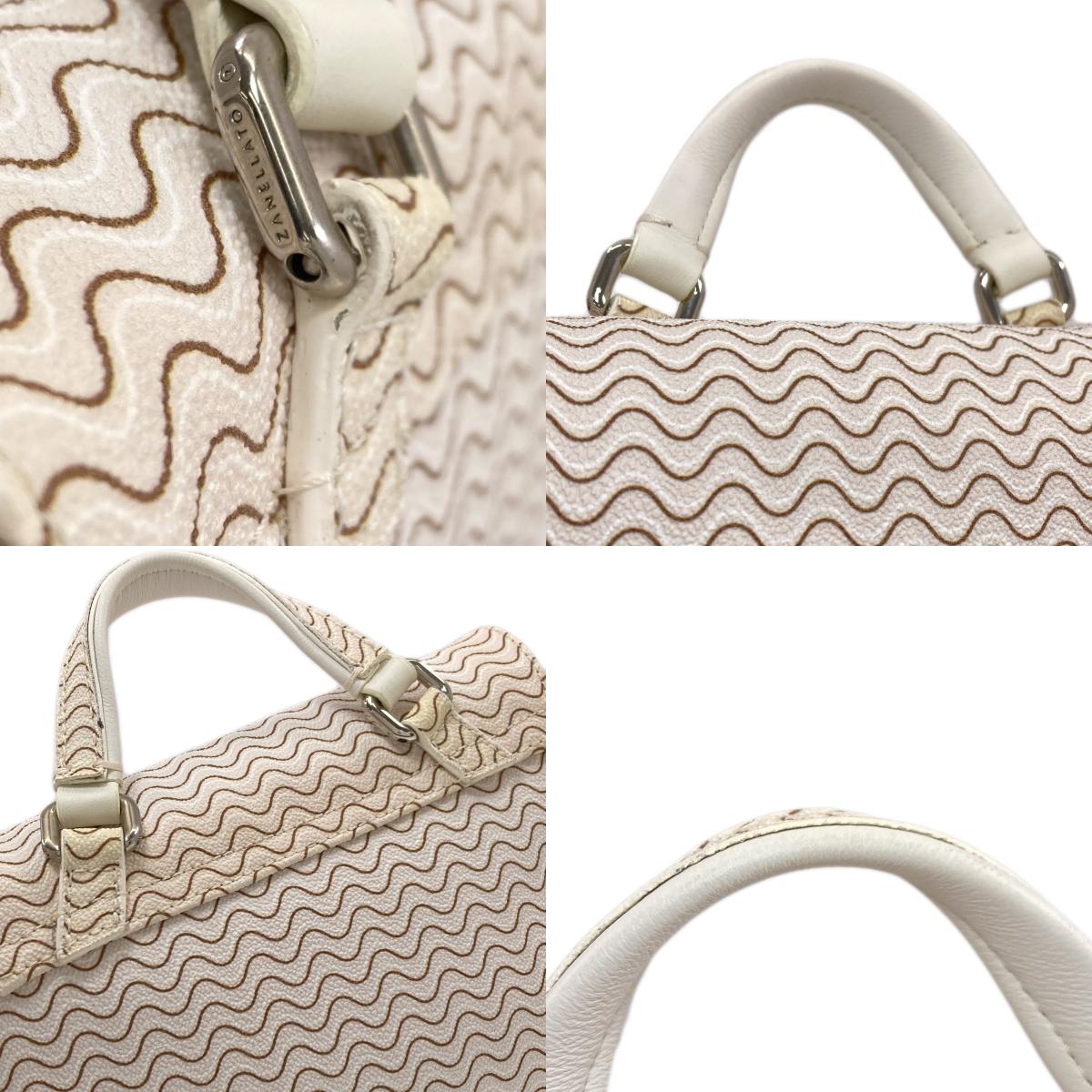 ZANELLATO Postina Brandine 2WAY Handbag Leather Ladies [Used]