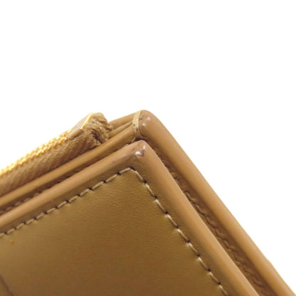 BOTTEGA VENETA cassette Bifold Wallet with Coin Pocket Leather Ladies [Used]