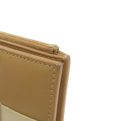 BOTTEGA VENETA cassette Bifold Wallet with Coin Pocket Leather Ladies [Used]