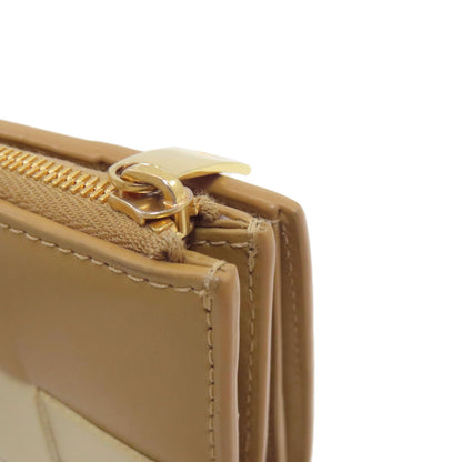 BOTTEGA VENETA cassette Bifold Wallet with Coin Pocket Leather Ladies [Used]