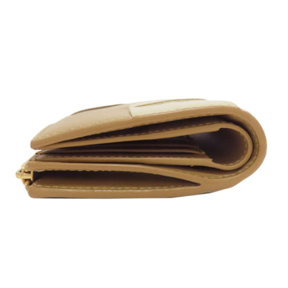 BOTTEGA VENETA cassette Bifold Wallet with Coin Pocket Leather Ladies [Used]