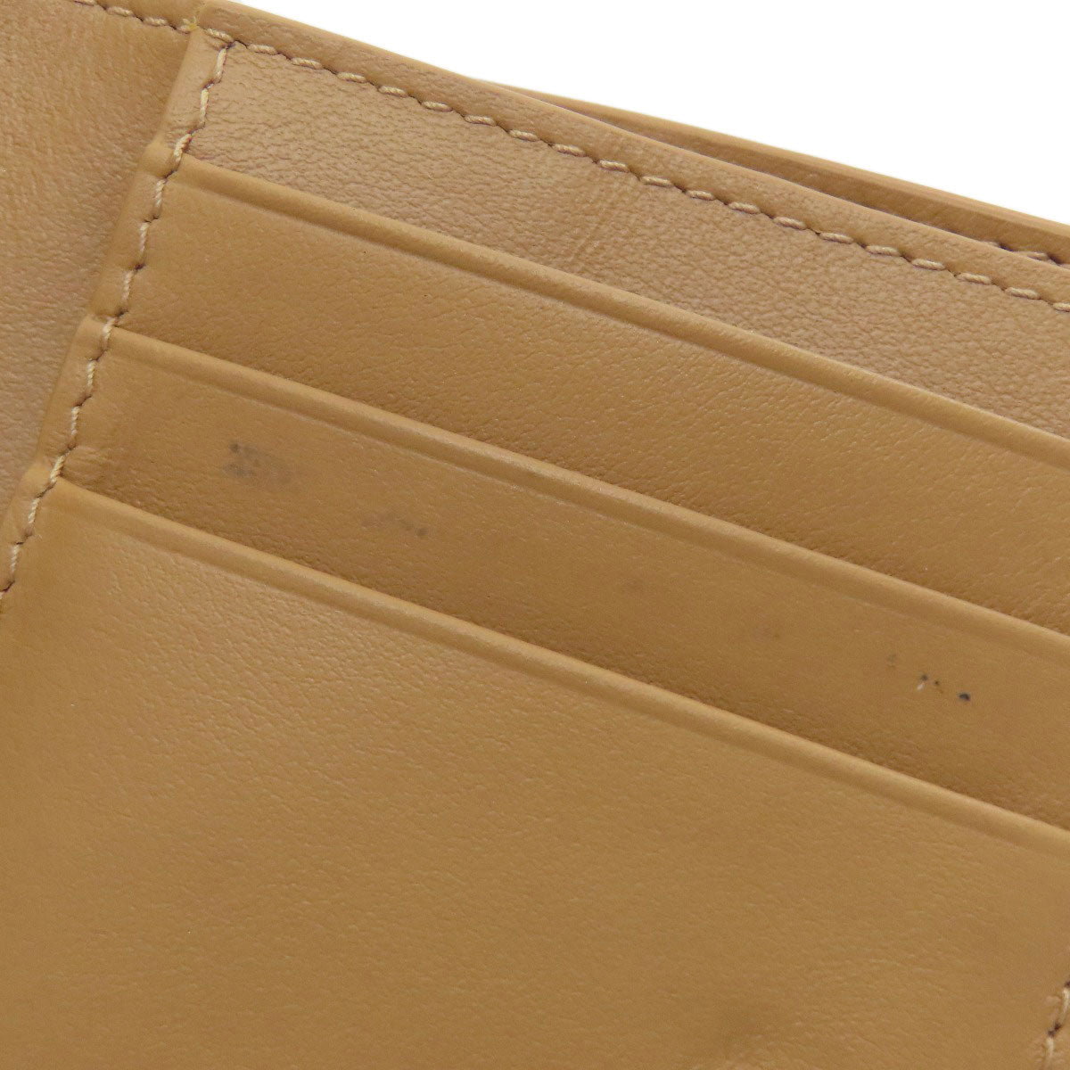 BOTTEGA VENETA cassette Bifold Wallet with Coin Pocket Leather Ladies [Used]