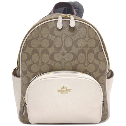 COACH 5671 Signature Backpack Â· Daypack PVC Ladies [Used]