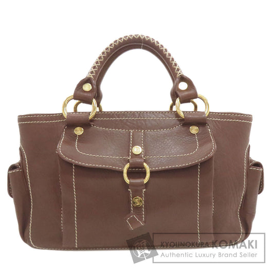 CELINE Boogie bag Handbag Leather Ladies [Used]