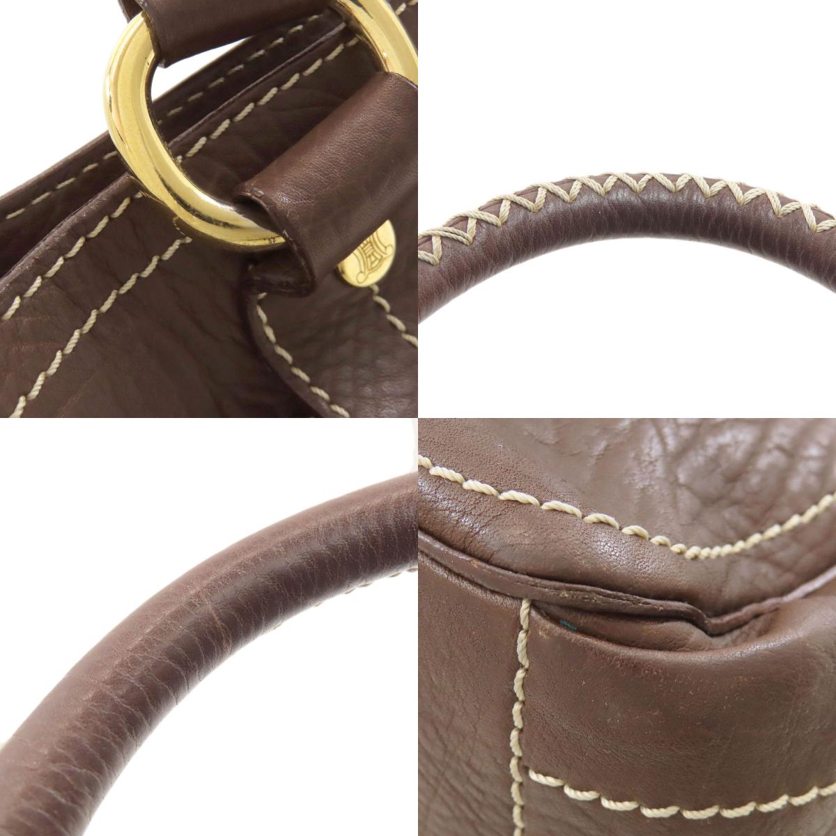 CELINE Boogie bag Handbag Leather Ladies [Used]