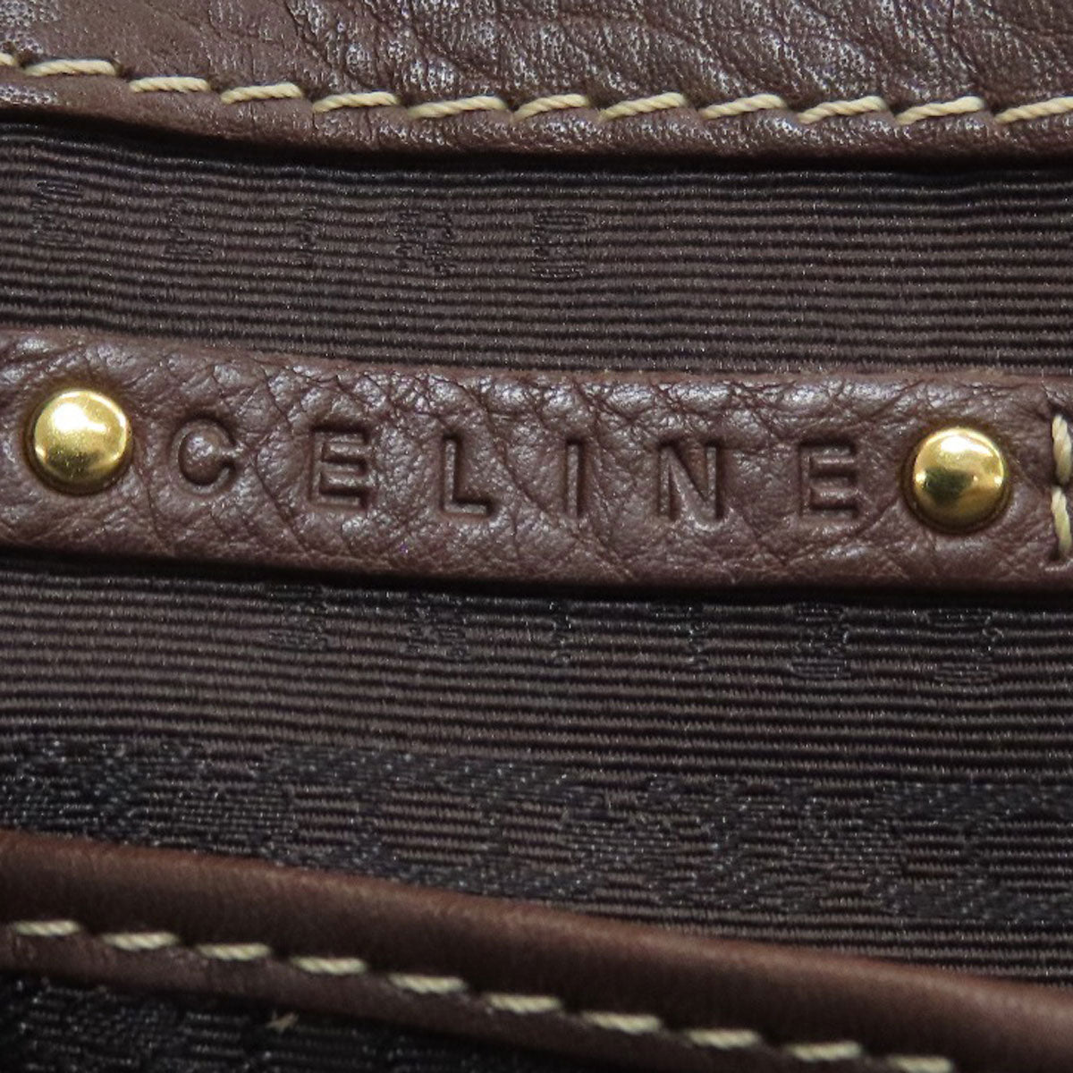 CELINE Boogie bag Handbag Leather Ladies [Used]