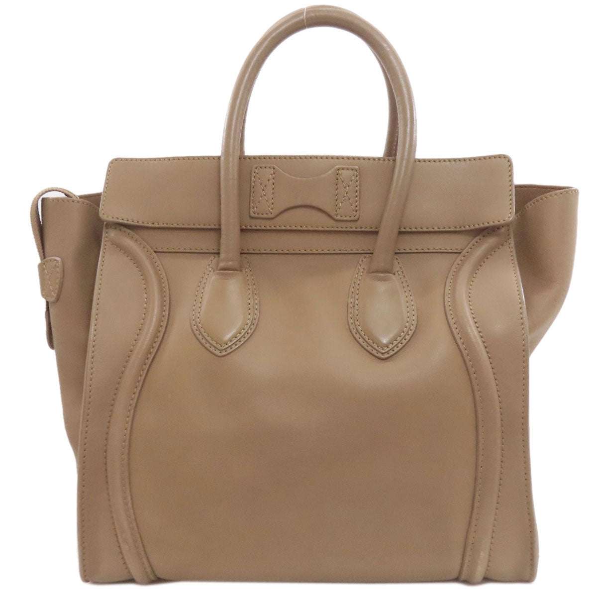CELINE Luggage Mini 2WAY Tote Bag Calf Ladies [Used]