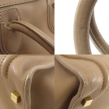 CELINE Luggage Mini 2WAY Tote Bag Calf Ladies [Used]