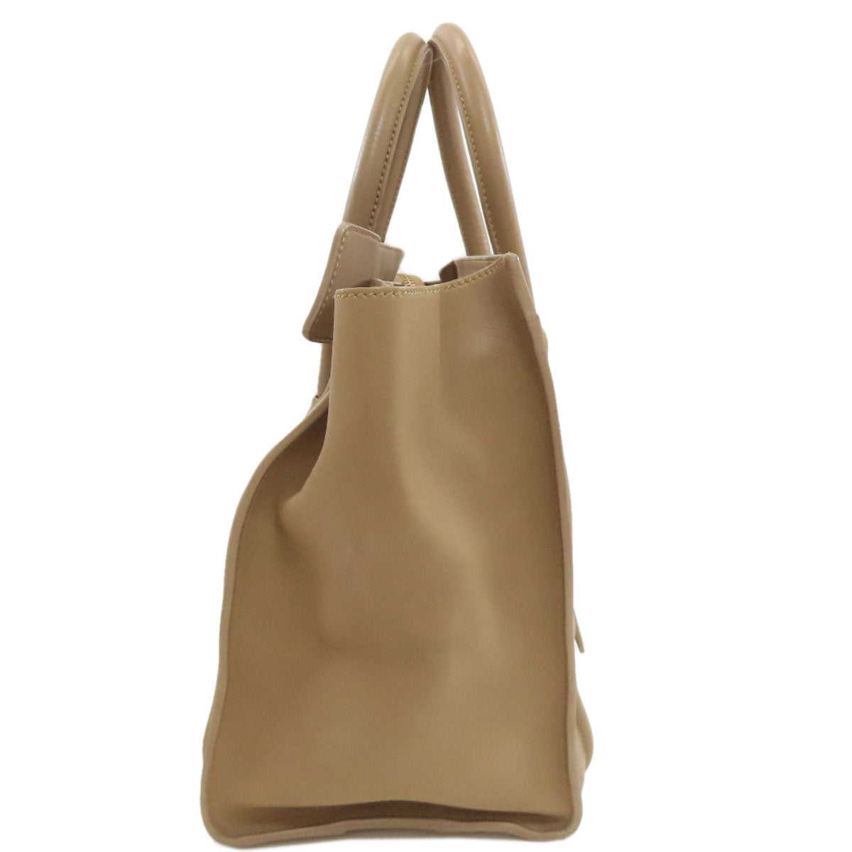 CELINE Luggage Mini 2WAY Tote Bag Calf Ladies [Used]