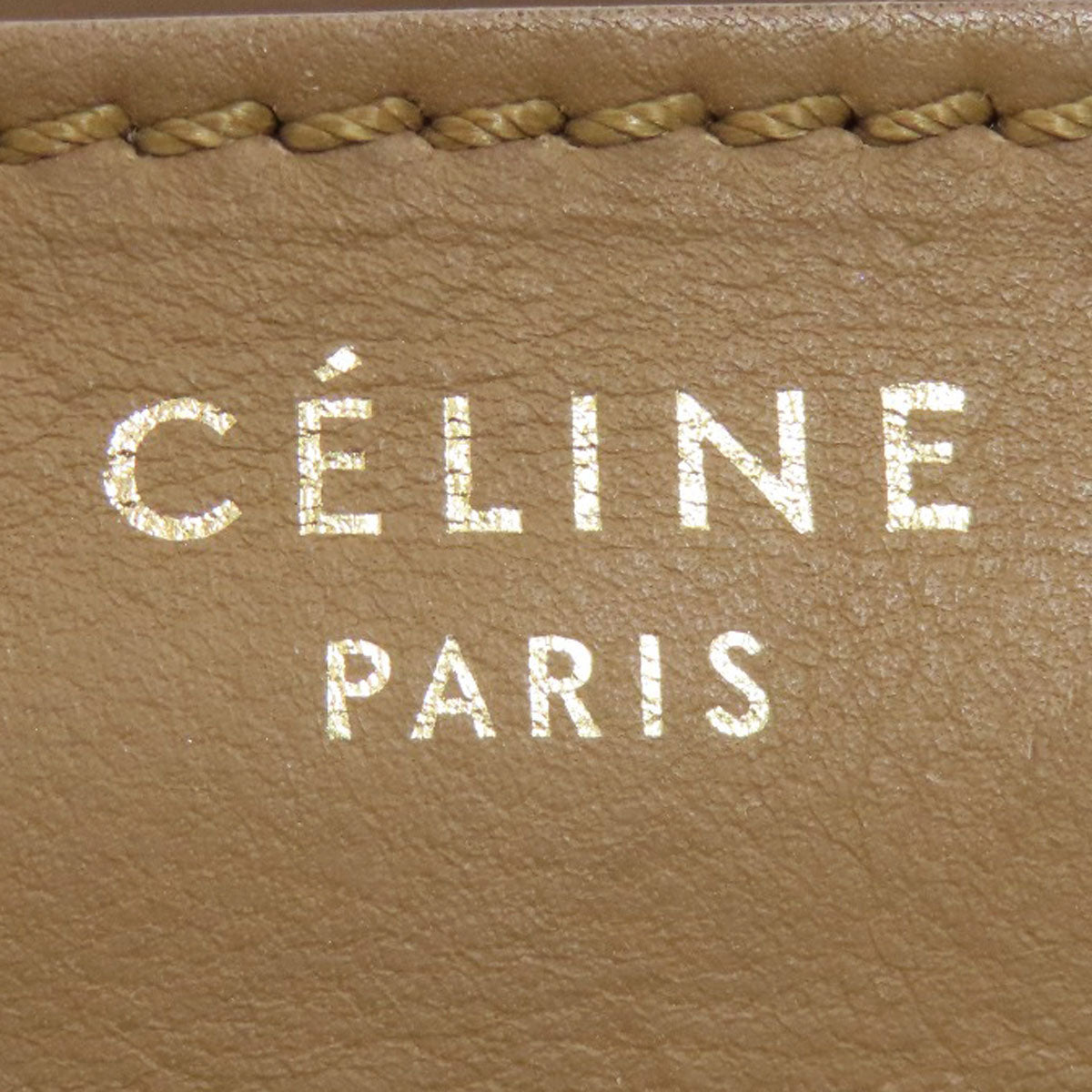 CELINE Luggage Mini 2WAY Tote Bag Calf Ladies [Used]
