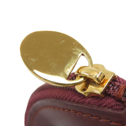 CARTIER Must Line coin purse Leather Ladies [Used]