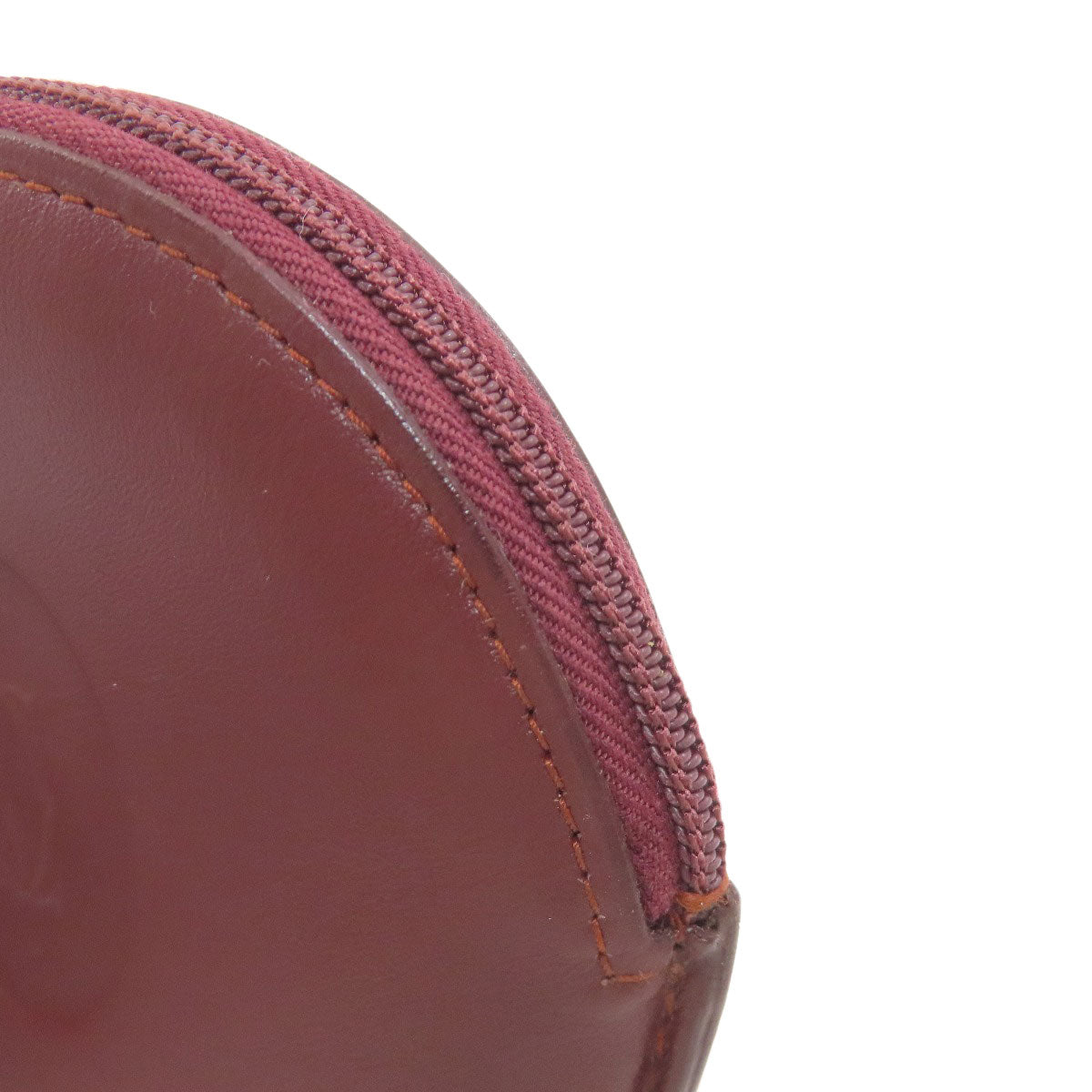 CARTIER Must Line coin purse Leather Ladies [Used]