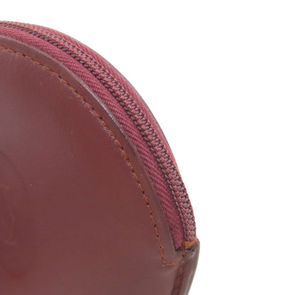 CARTIER Must Line coin purse Leather Ladies [Used]