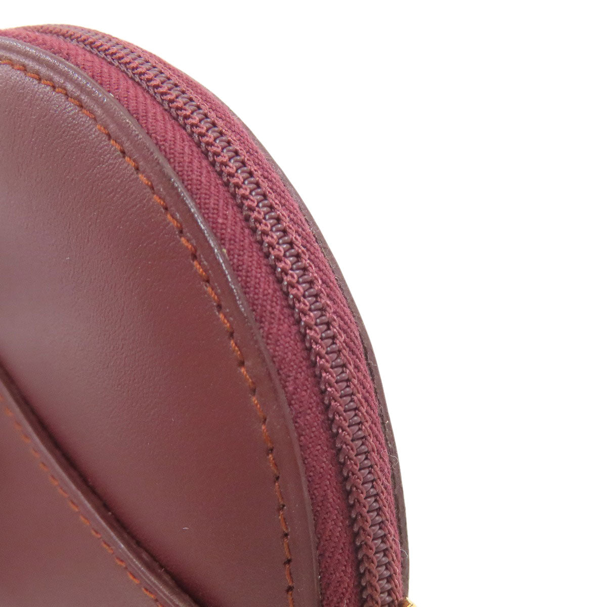 CARTIER Must Line coin purse Leather Ladies [Used]