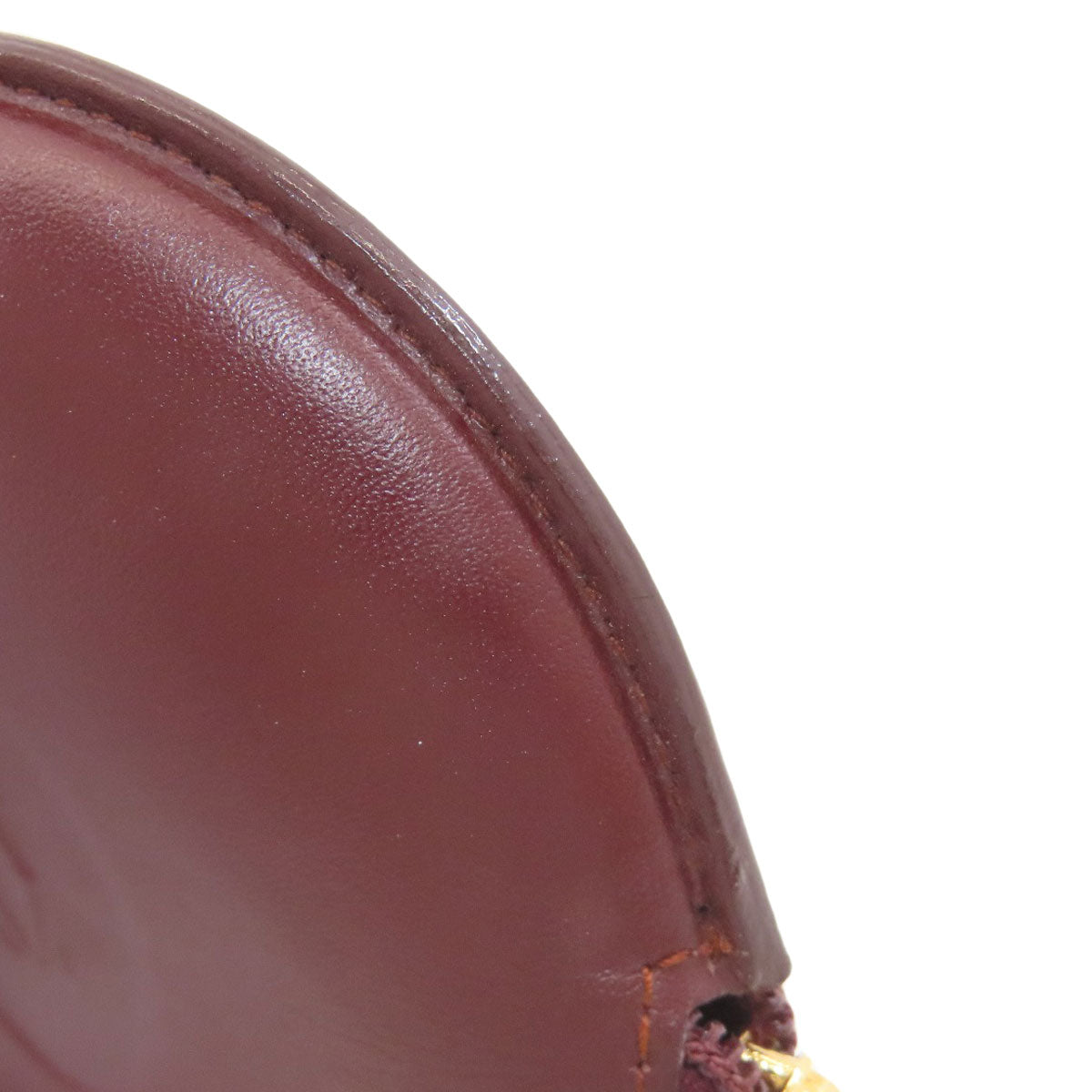 CARTIER Must Line coin purse Leather Ladies [Used]