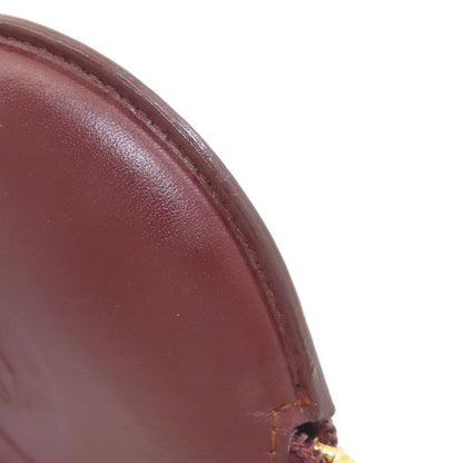 CARTIER Must Line coin purse Leather Ladies [Used]