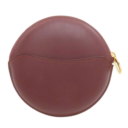 CARTIER Must Line coin purse Leather Ladies [Used]