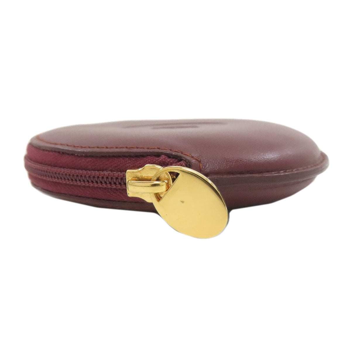 CARTIER Must Line coin purse Leather Ladies [Used]