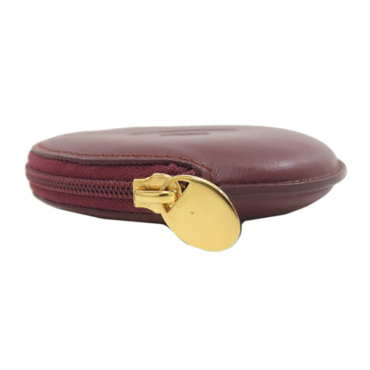 CARTIER Must Line coin purse Leather Ladies [Used]