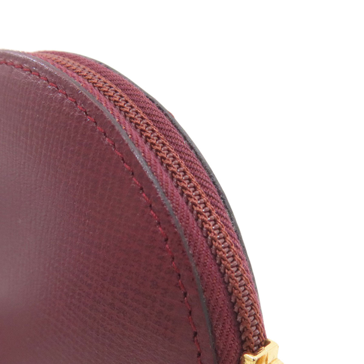 CARTIER Must Line coin purse Leather Ladies [Used]