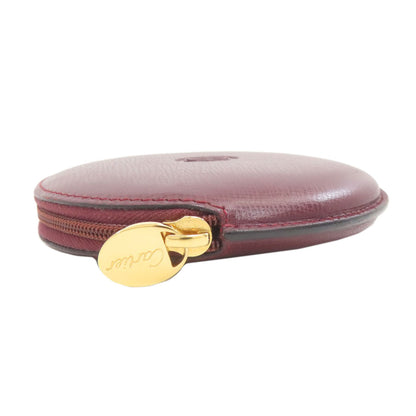 CARTIER Must Line coin purse Leather Ladies [Used]