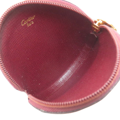 CARTIER Must Line coin purse Leather Ladies [Used]