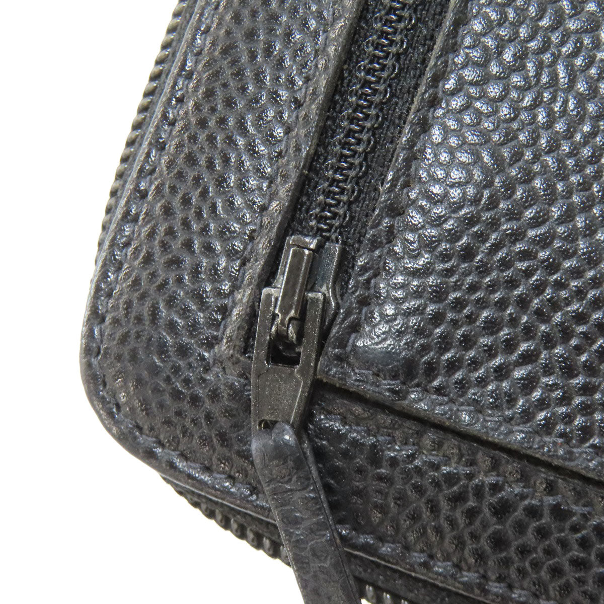 CHANEL COCO Mark GoldHardware Long wallet (with coin pocket) Grained Calfskin Skin Ladies [Used]