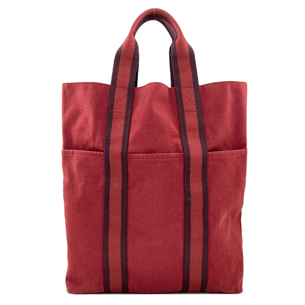 HERMES fool toe cabas Tote Bag Canvas Ladies [Used]