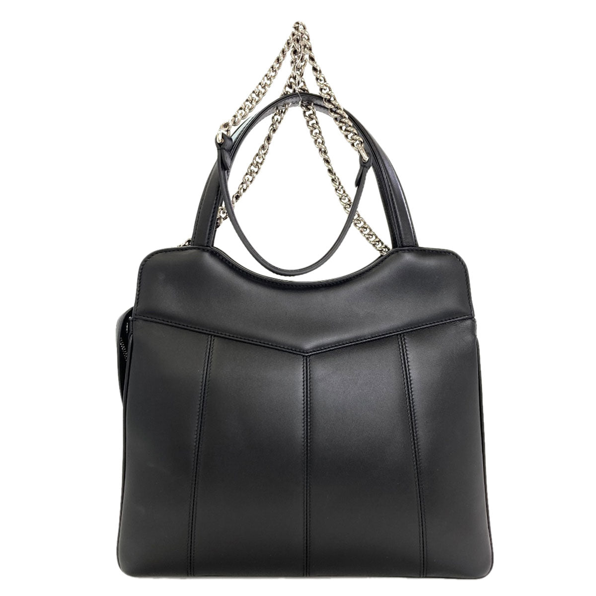 GUCCI 745911 Petit GG 2WAY Tote Bag Calf Ladies [Used]