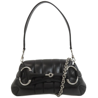 GUCCI 764339 Horsebit Small Handbag Calf Ladies [Used]