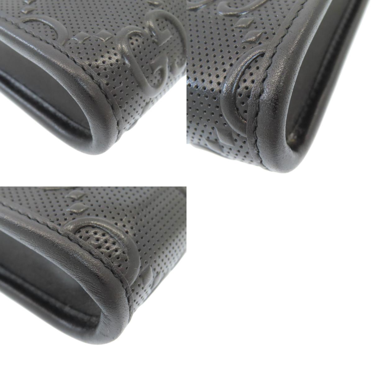 GUCCI 625571 GG embossed mini bag Shoulder Bag Calf mens [Used]