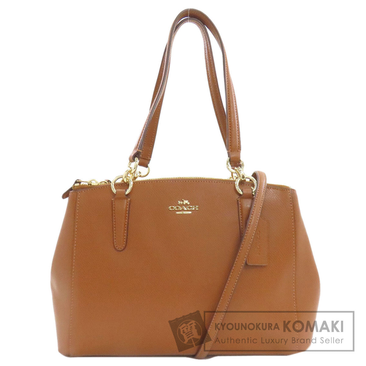 COACH F36637 2WAY Handbag Leather Ladies [Used]