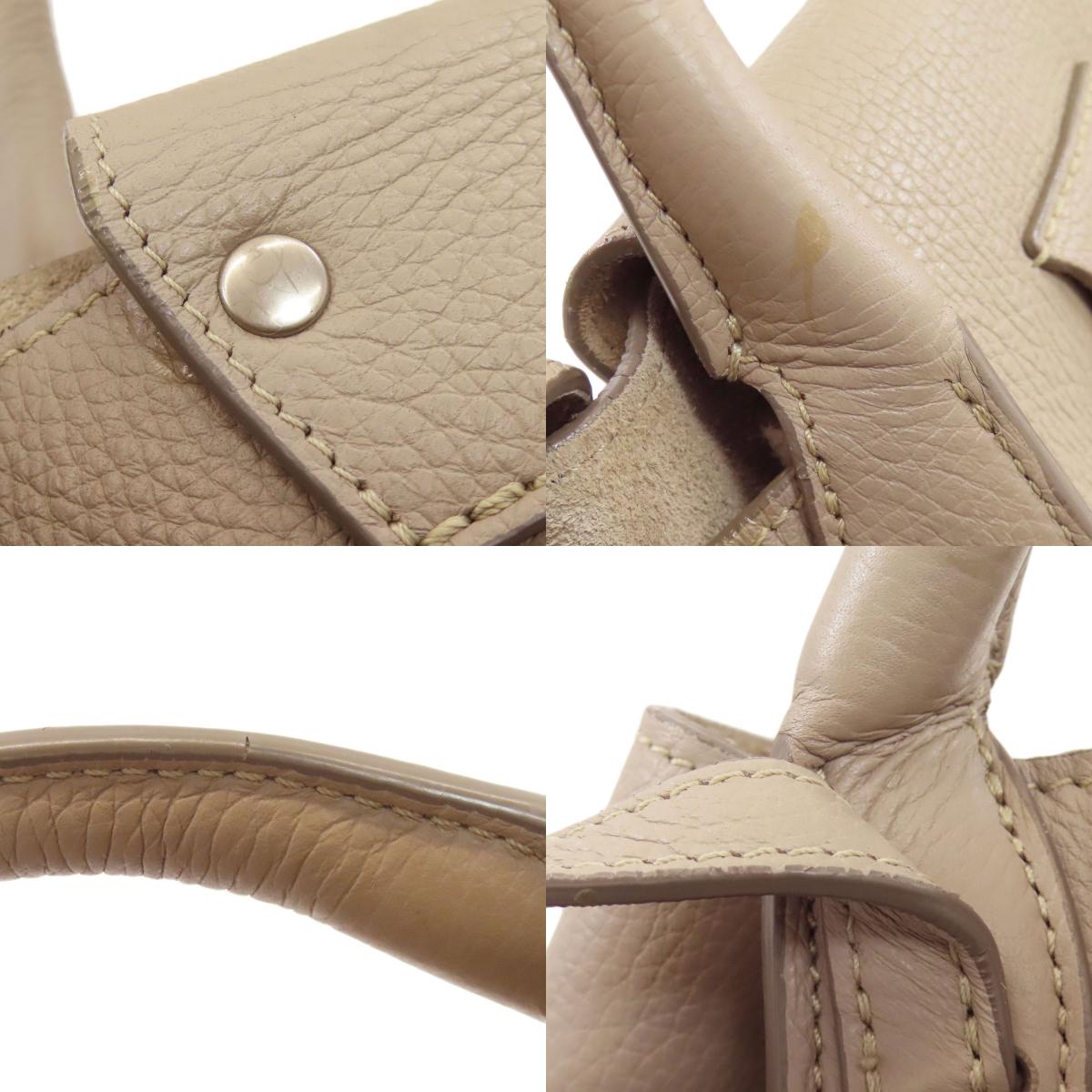 CELINE Big Bag Small 2WAY Handbag Calf Ladies [Used]