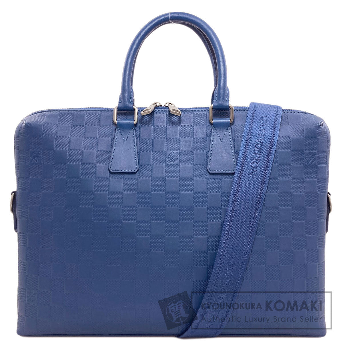 LOUIS VUITTON N41328 Porte-Documents Business bag Damier Anfini mens [Used]