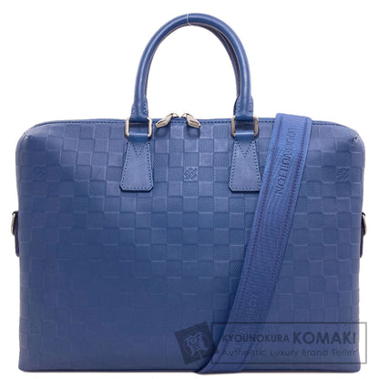 LOUIS VUITTON N41328 Porte-Documents Business bag Damier Anfini mens [Used]