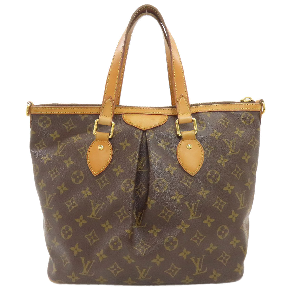 LOUIS VUITTON M40145 Palermo PM Tote Bag Monogram canvas Ladies [Used]