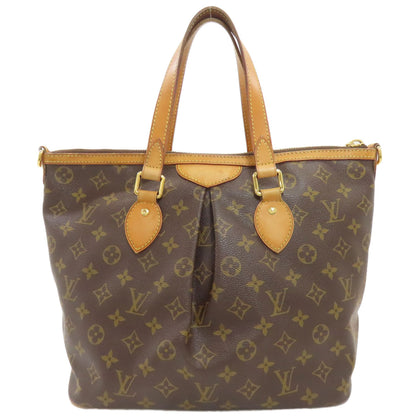 LOUIS VUITTON M40145 Palermo PM Tote Bag Monogram canvas Ladies [Used]