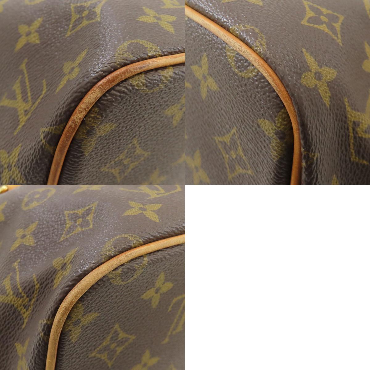 LOUIS VUITTON M40145 Palermo PM Tote Bag Monogram canvas Ladies [Used]