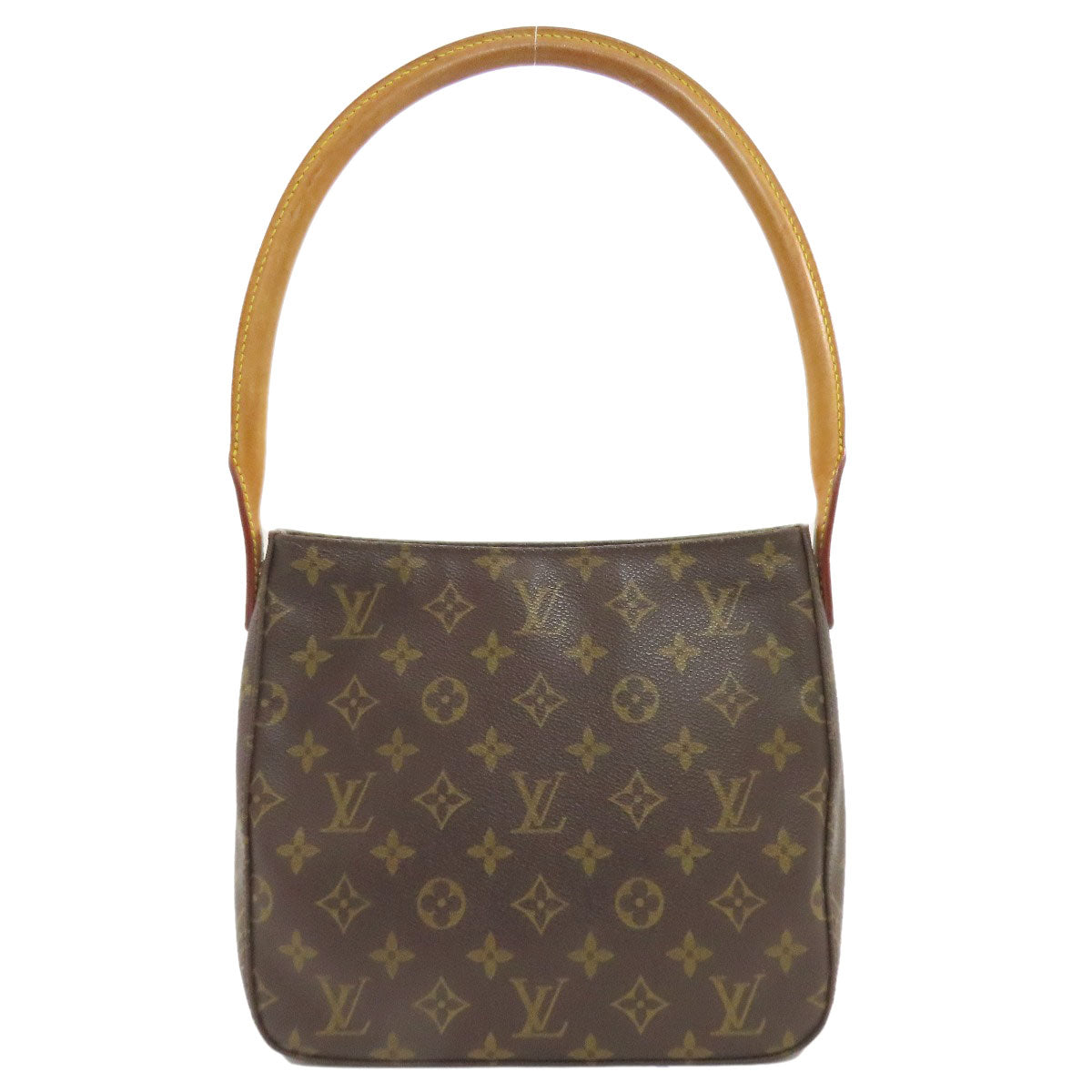 LOUIS VUITTON M51146 Looping MM Handbag Monogram canvas Ladies [Used]