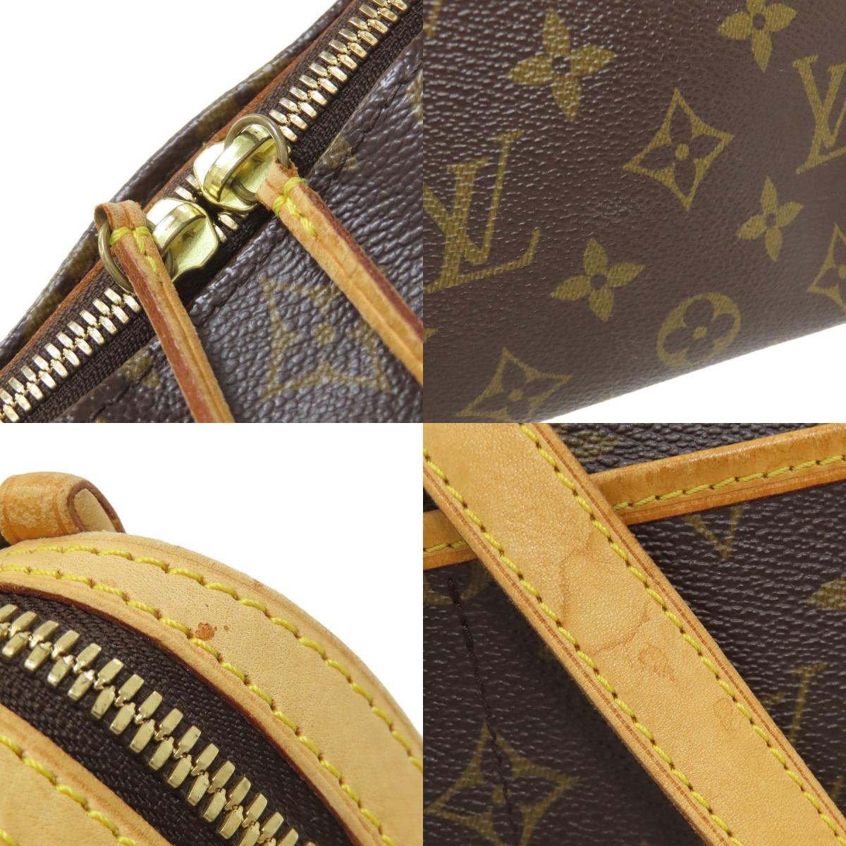 LOUIS VUITTON M40008 Popancourt Ron Shoulder Bag Monogram canvas Ladies [Used]