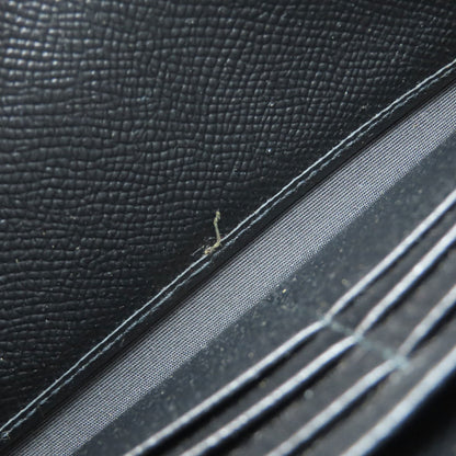 Salvatore Ferragamo logo Long wallet (with coin pocket) Leather Ladies [Used]