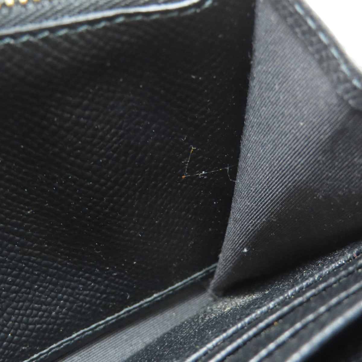 Salvatore Ferragamo logo Long wallet (with coin pocket) Leather Ladies [Used]