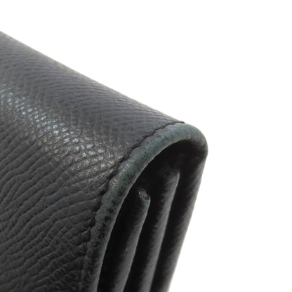 Salvatore Ferragamo logo Long wallet (with coin pocket) Leather Ladies [Used]