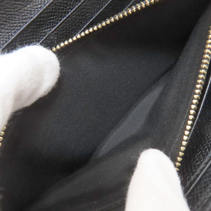 Salvatore Ferragamo logo Long wallet (with coin pocket) Leather Ladies [Used]